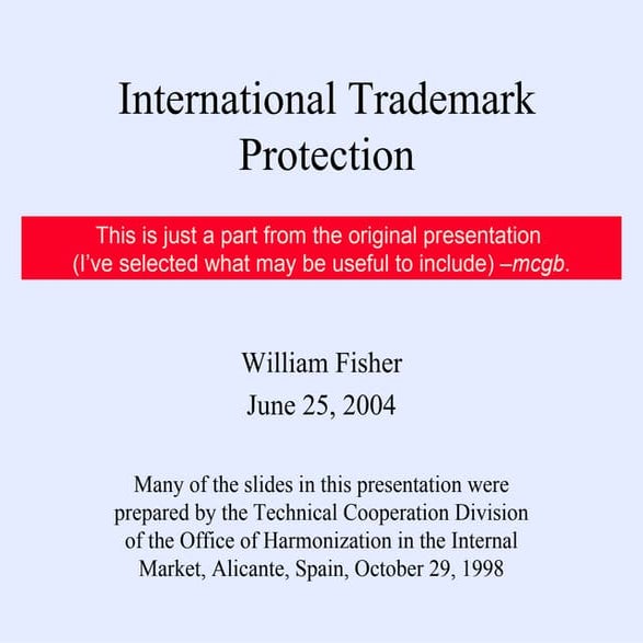 International TradeMark Protection | PPT - Trademark Protection In Multiple Languages
