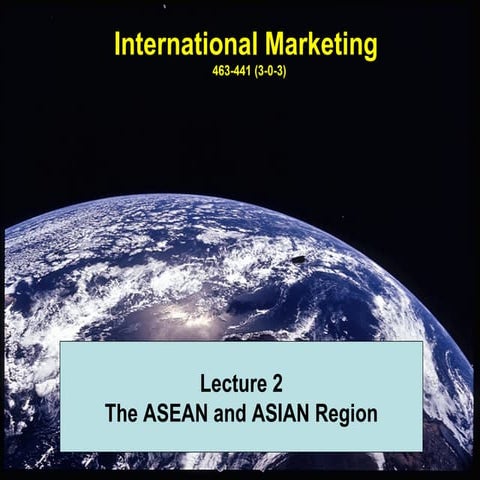 International Marketing Lecture 2