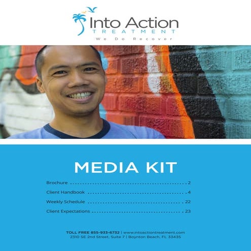 Into action media kit