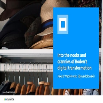 Into the nooks and crannies of Boden’s digital transformation