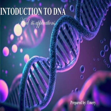 INTODUCTION TO DNA(University of Rwanda).pptx