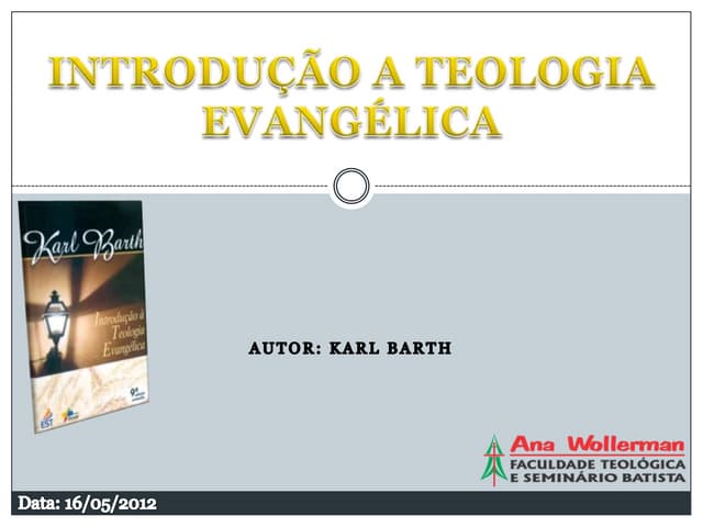 Intodução a teologia evangélica - k...