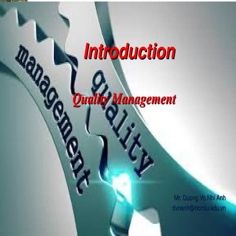 Introduction Quality Management - rev00.ppt