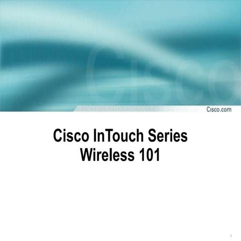 Build Small Wireless LAN -CISCO ppt.pptx
