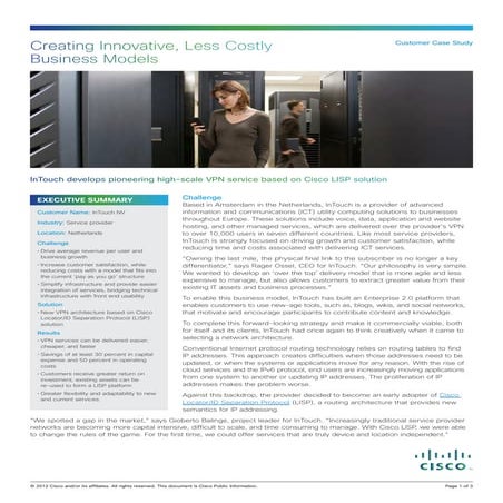 InTouch- Cisco