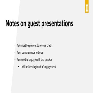 Feedback & Presentation Mgmt