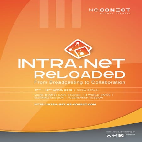 Intra.net reloaded 2012 agenda