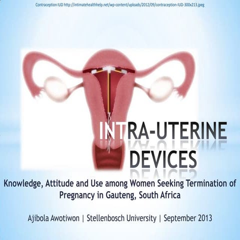 Intrauterine Device Use  