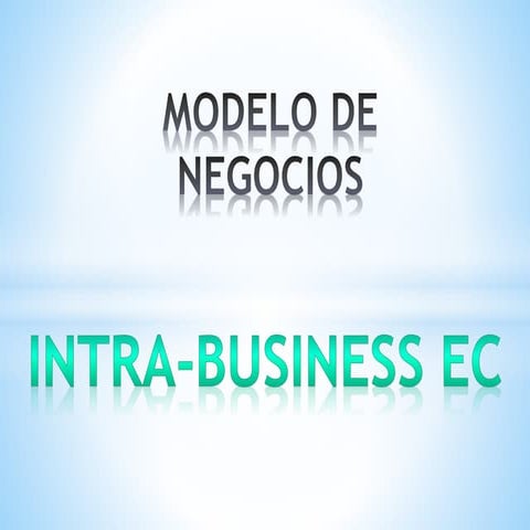 Intrabuscines ec | PPTX