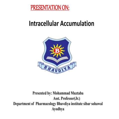 Intracell accumulation final