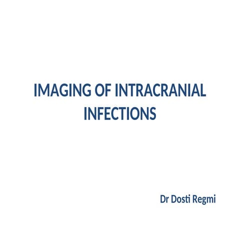 Brain Infections 1 | PPT