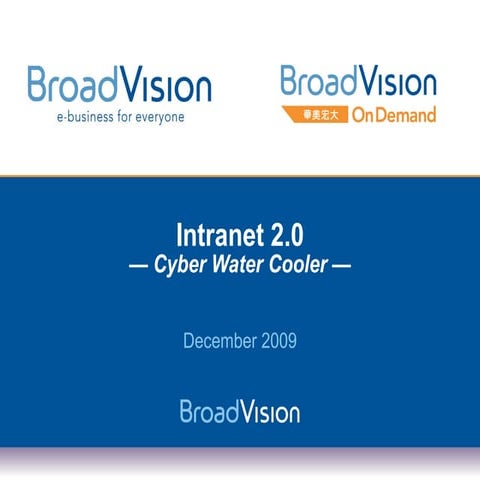 Intranet 2.0 2009 12 31 En