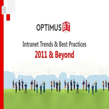 Intranet 2011 Presentation   Trends &amp; Best Practices
