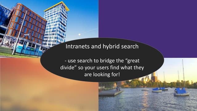 Intranets and hybrid search