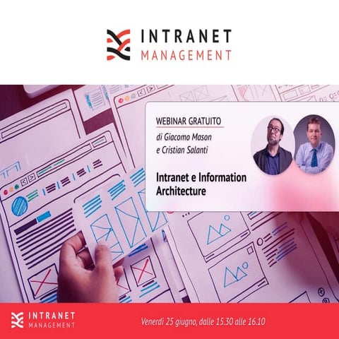 Intranet e information architecture   webinar - [intranet management]