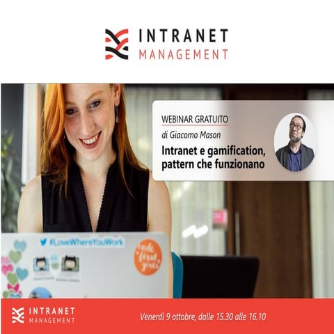 Intranet e gamification   webinar - [intranet management]  