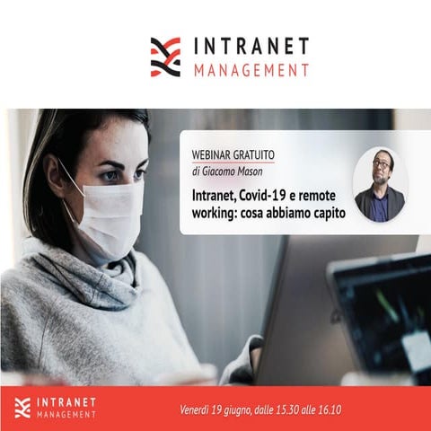 [Intranet management] intranet, covid 19 e remote working - che cosa abbiamo ...