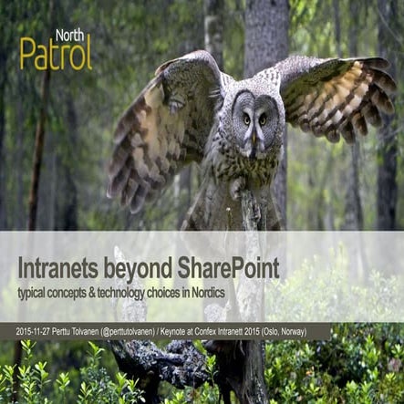 Intranets beyond SharePoint