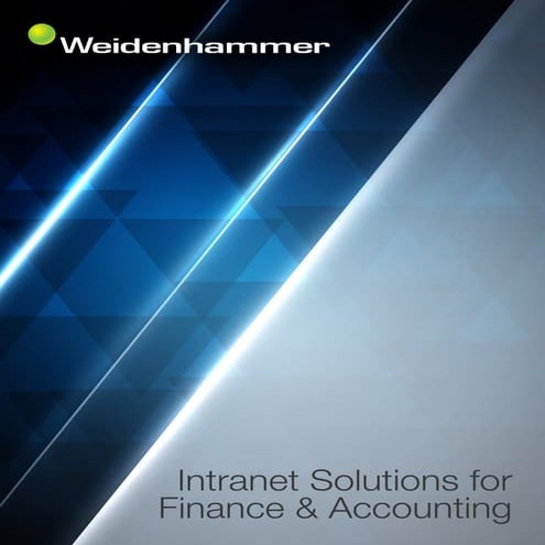 Intranet Solutions_Finance & Accounting