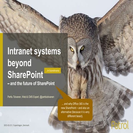 Intranet systems beyond SharePoint in Scandinavia