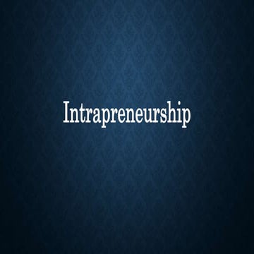 Intrapreneur