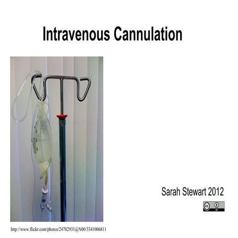 Intravenous cannulation