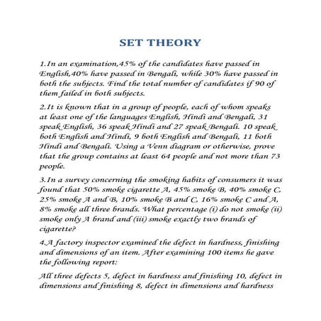 Intreasting question on set theory