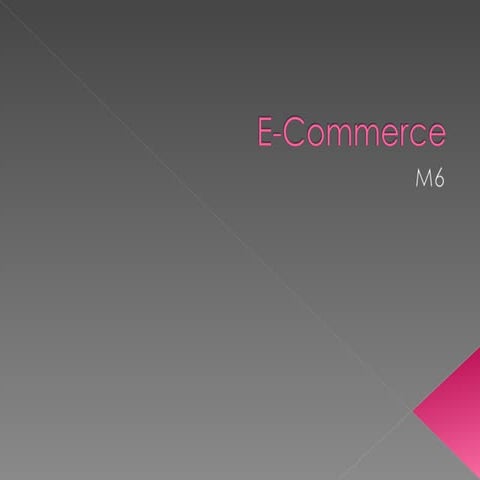 M6 - E-Commerce