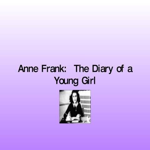 Anne Frank notes
