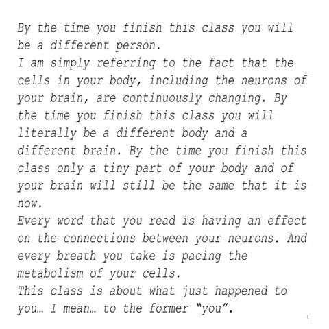 Introduction to Piero Scaruffi's class "Thinking about Thought"