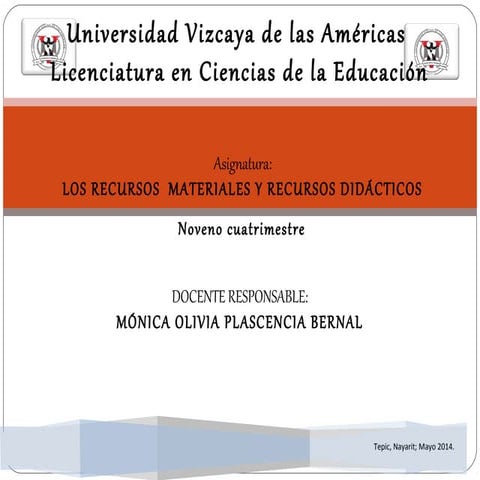 Introducción recursos didácticos 