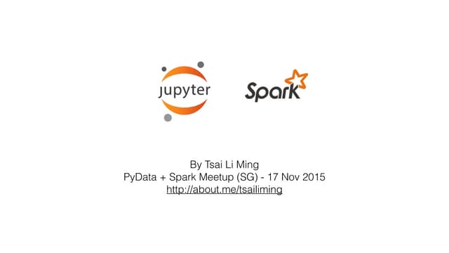 PySpark with Juypter