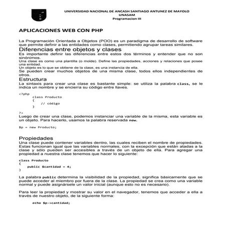 Intro aplicaciones web con php