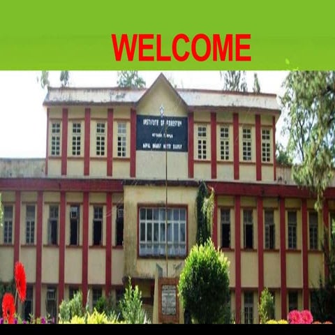 Introduction of forestry