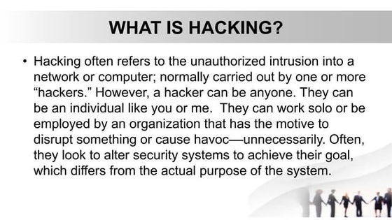 Hackers list | PDF