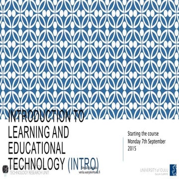 Intro 2015-09-07-start