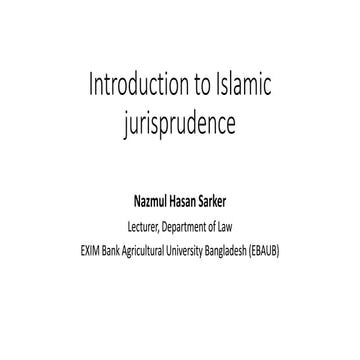 Intro. to Islamic Jurisprudence (L-01).pptx