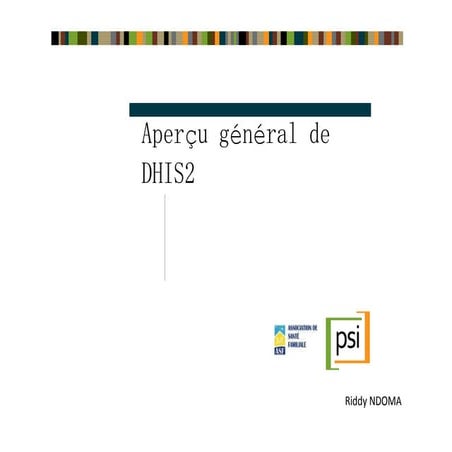 Aperçu général de dhis2 | PDF