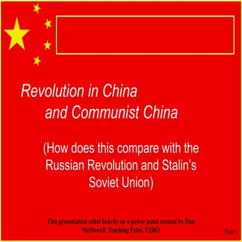 Chinese Communist Revolution