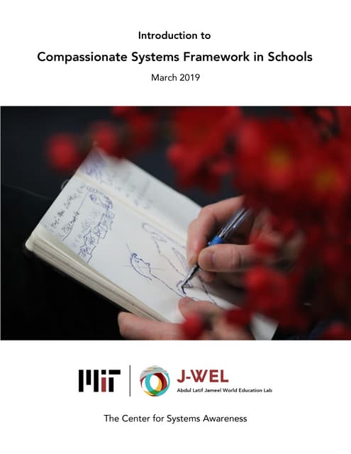 Introduction to the Compassionate Systems Framework in Schools