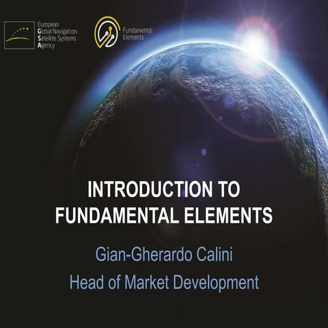 Intro Fundamental Elements - Calini - GSA