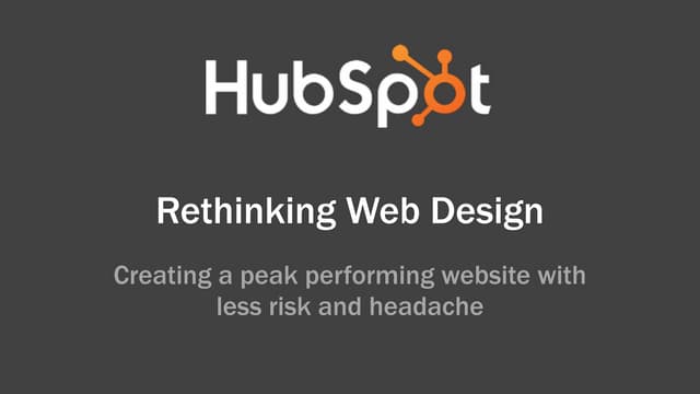 Rethinking Website Design: Creating...