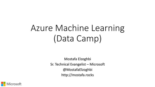 Azure Machine Learning