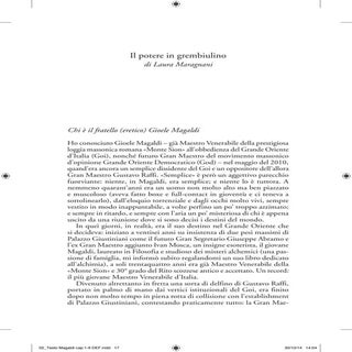 Massoneria, "La scoperta delle Ur L...