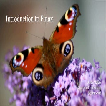Introduction to Pinax