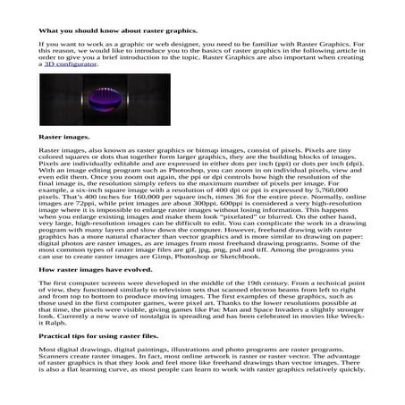 Intro raster-graphics