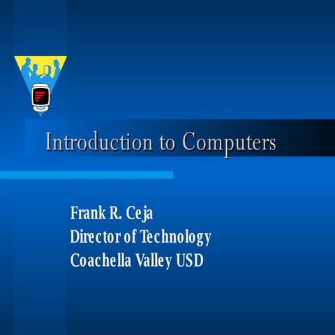 Intro To Computers | PPT
