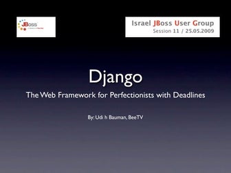 Intro To Django