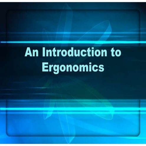 Intro-to-Ergonomics in Hospitality Industry