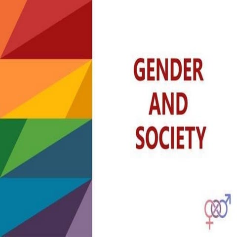 Gender AND Society PowerPoint presentation | PDF